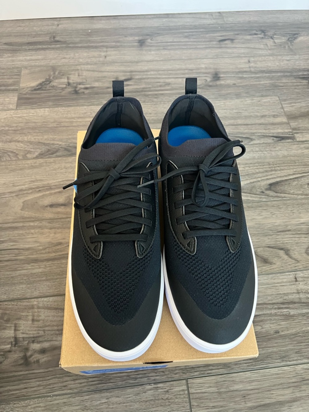 NWT Vessi Men’s Weekend Neo Sneakers | Black & White | Size 13.5